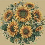 Sunflower Cross Stitch