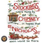 St Nicholas Christmas Embroidery Design