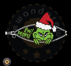 GRINCH EWW PEOPLE EMBROIDERY PATTERN
