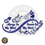 Be in my heart Embroidery Design