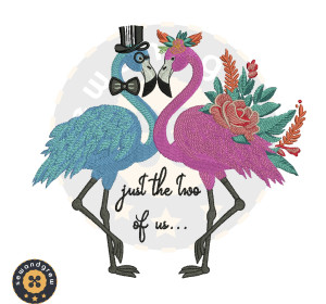 JUST THE TWO OF US EMBROIDERY PATTERN