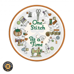 Sewing Embroidery Clock Design