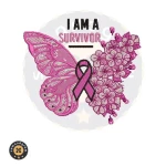 Cancer Survivor Embroidery Design