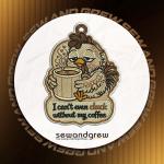 Sleepy Chicken Ornament Embroidery Design
