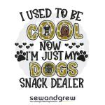 SNACK DEALER Embroidery Design